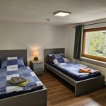 Schlafzimmer 2 mit Einzelbetten